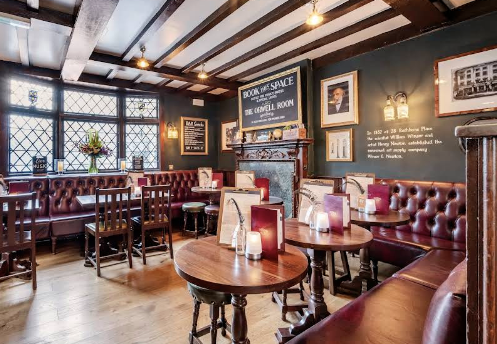 Inside Wheatsheaf Fitzrovia